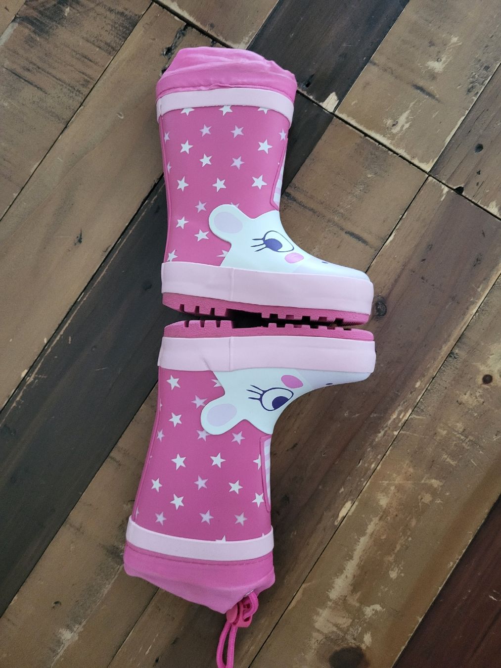 Schuhe für Jungen: Bottes de pluie Licorne rose - Pointure 20 – Gebraucht aus Ursy von Tchoupitchou 1