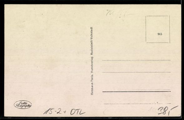 Cartoline postali: Saalfeld, Luftschiff Graf Zeppelin über – Usato da Berlin venduto da bartko-reher 1