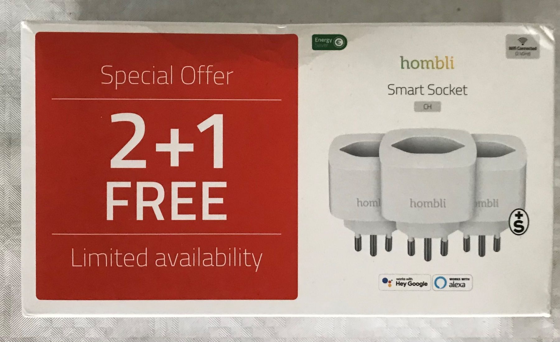 Spine: 3x WLAN-gesteuerte 230V-Steckdose – Nuovo e nell'imballaggio originale da Zürich venduto da Tapehead