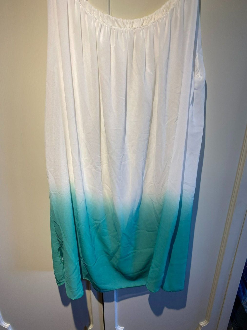 Kleider: TRÄGERKLEID -TÜRKIS WEISS – Neu und originalverpackt aus Meienried von ManuelaBoutique 4