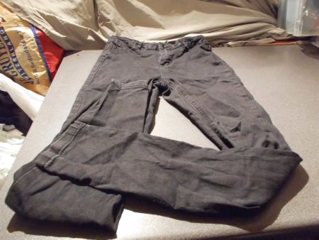 Jeans Grösse 34, Zebra Denim, schwarz