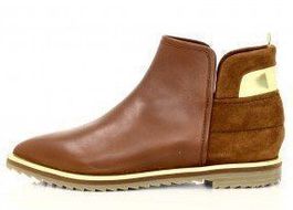 Bootie in Suède - Helsar (size : 37)