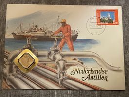Münzbrief Nederlandse Antillen