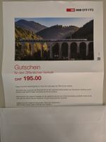 SBB Gutschein 195 CHF