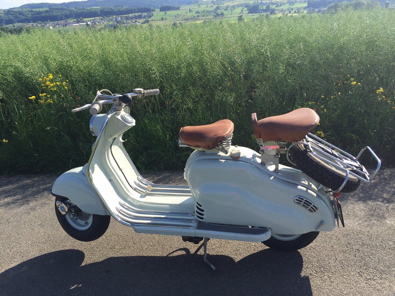 Lambretta Scooter: Veteran Lambretta LD125 – Usato da Seewen SO venduto da Eliane-Nora 4