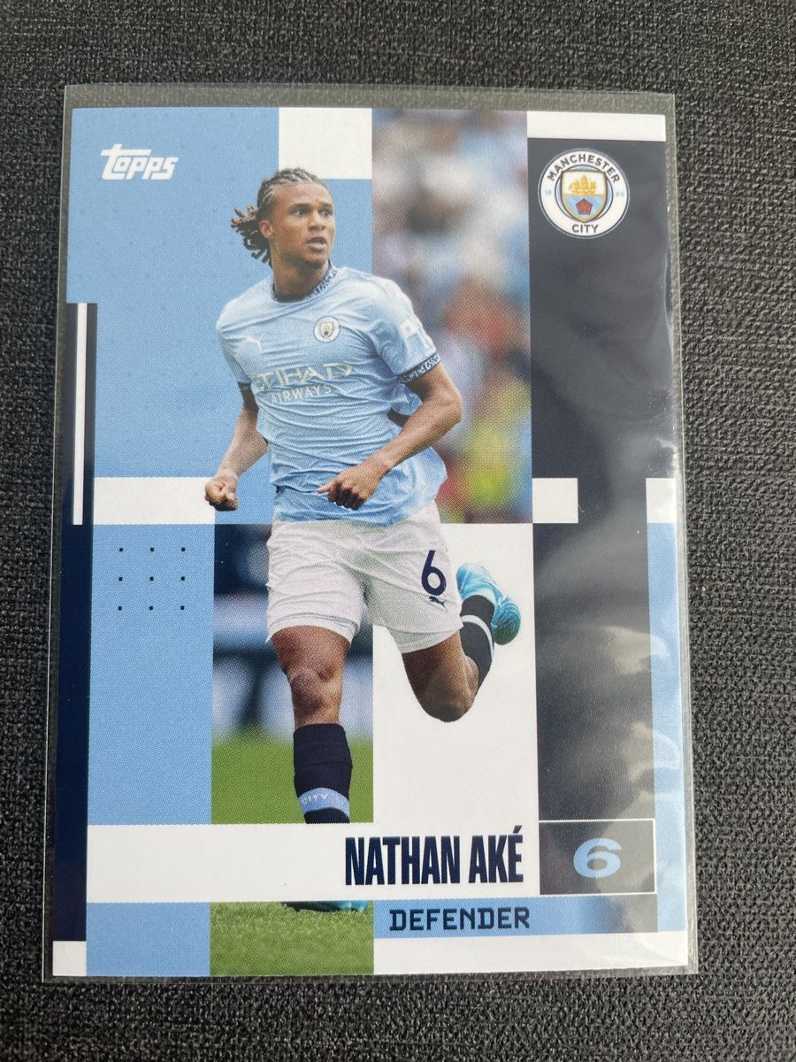 Topps Carte collezionabili: Topps Nathan Ake Manchester City – Nuovo (secondo la descrizione) da Burgdorf venduto da Sports_Cards_3400