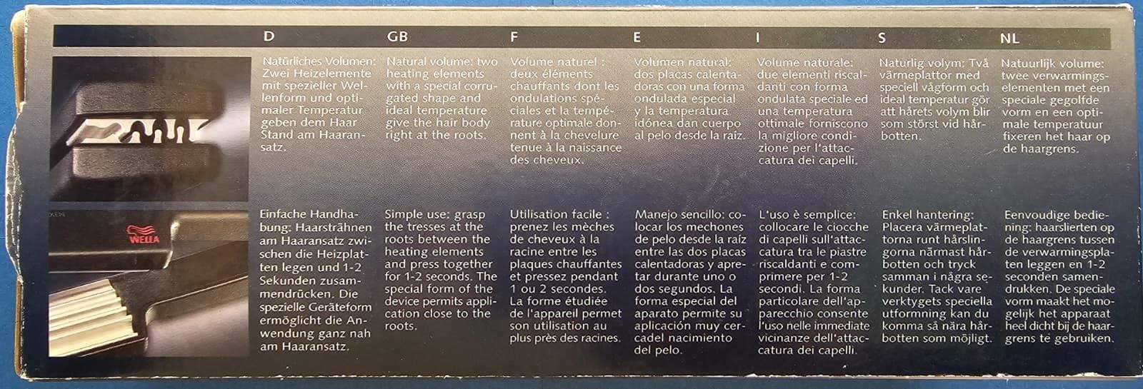 Altro per la cura del corpo: Wella Volumaster Björn Axen Haar – Usato da Wenslingen venduto da Slinky 2