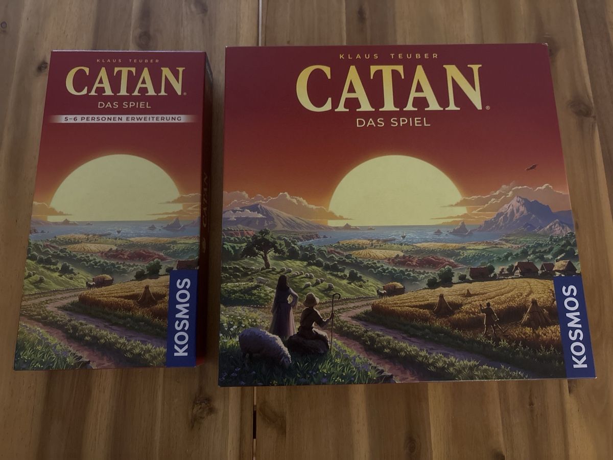 Kosmos Giochi: CATAN - Das Spiel + Erweiterung – Usato da Zollikon venduto da Cardoso72
