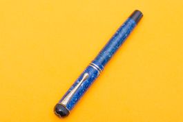 Montblanc III azure blue, vintage full
