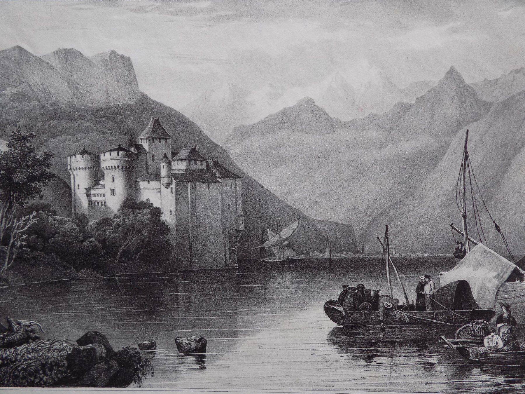 Incisioni: Château de Chillon – Usato da Risch venduto da Rischli15 1