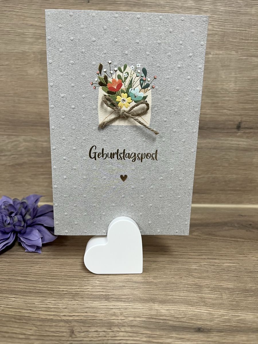 Tutte le decorazioni: Herzförmiger Kartenhalter/Tischdeko/ handgemacht – Nuovo (secondo la descrizione) da Frick venduto da van_2dhd 2