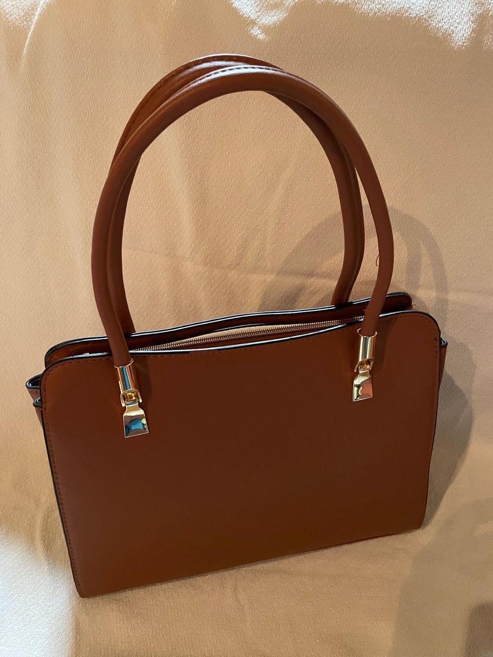 Taschen: Tasche shopper Handtasche Braun Trolly mit fächern – Neu und originalverpackt aus Buchs SG von Billikatze5 2
