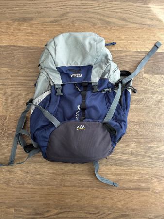 Salewa Rucksack country 26, blau grau, gebrauchter Zustand
