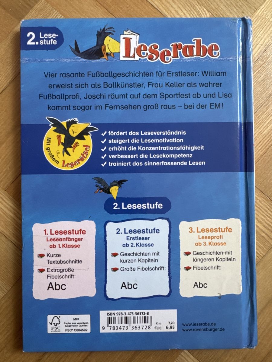 Bücher: Leserabe Fussballgeschichten 2. Stufe – Gebraucht aus Kilchberg ZH von Von_dutch 1