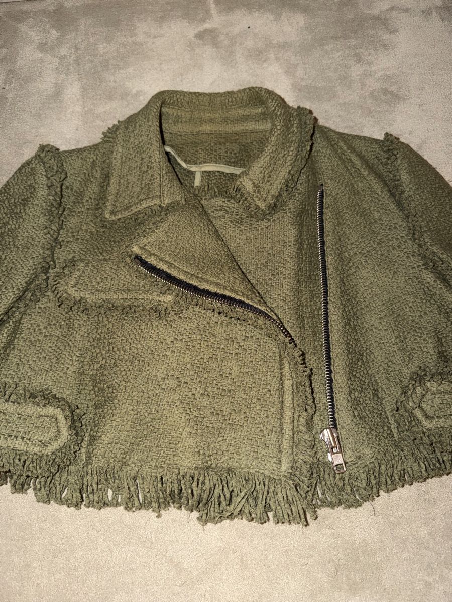 Giacche: MSGM Crop Jacke Fransen Gr 44  – Usato da Baar venduto da miami88mami 1