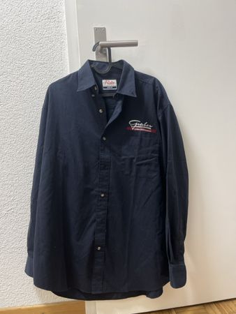 Graber Sportgarage Hemd, Vintage Style, Grösse M, Top!