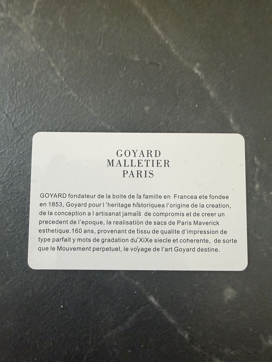 Goyard Portafogli: Goyard Cardholder weiss – Nuovo (secondo la descrizione) da Lyss venduto da jan_fd29 1