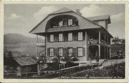 Heiligenschwendi BE Pension Schwendimatt ca. 1940 Oldtimer