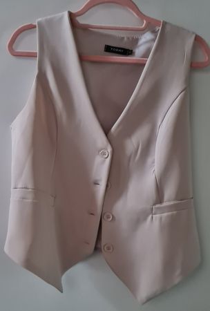 Gilet von Today Grösse M beige