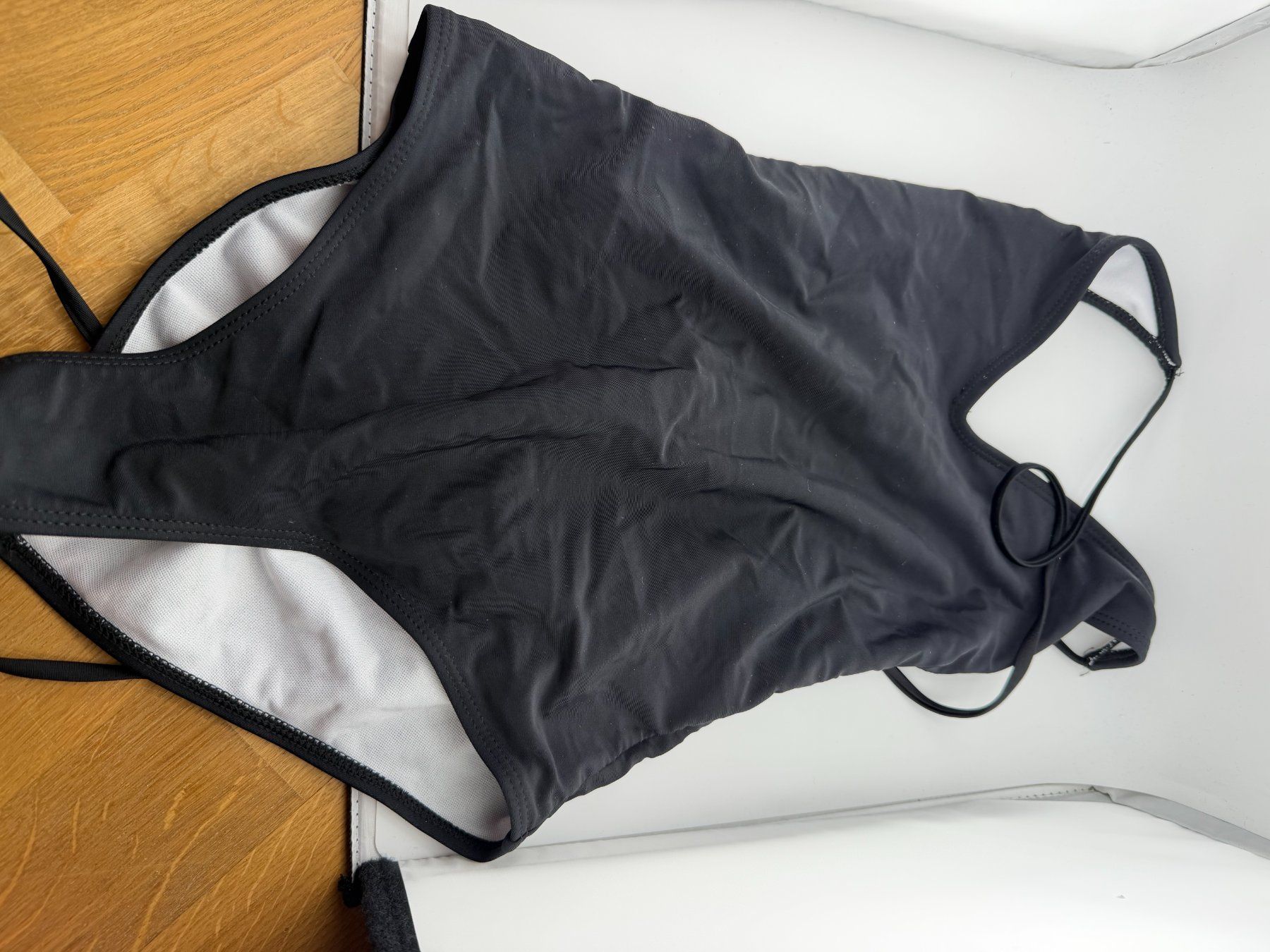 Costumi da bagno & Bikini: Schwarzer Badeanzug mit Schnürung -  Gr. xS – Usato da Riehen venduto da edu_92w7 1