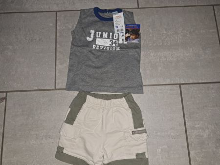 Sommer Set für Jungen, T-Shirt und Kurzehose Grösse 68, Neu