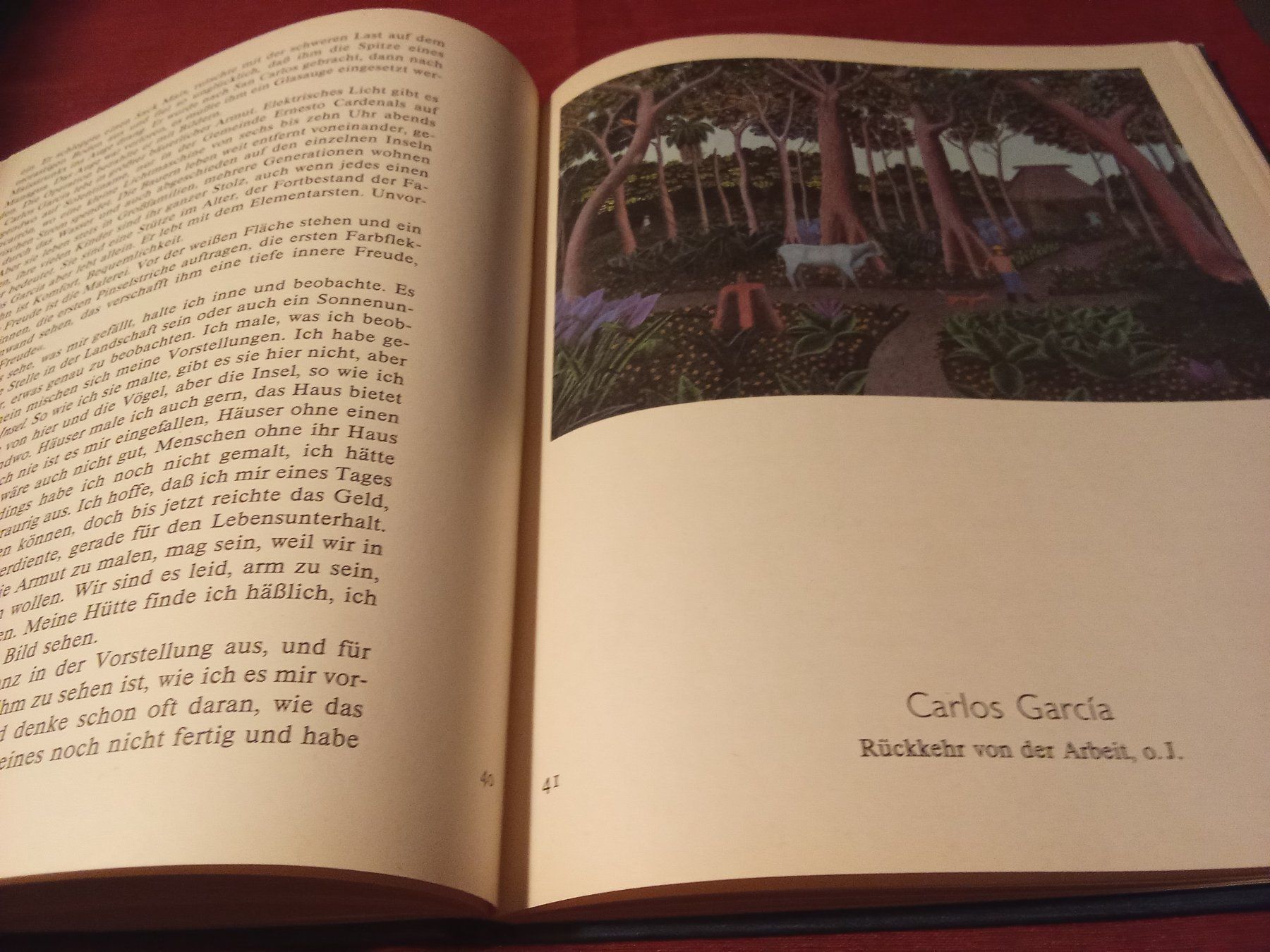 Libri: Gemalte Paradiese - Naive Kunst aus Solentiname – Usato da Remetschwil venduto da Privatflohmi 5