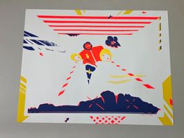 ANDREAS WALSER SERIGRAPHIE SIGNIERT NUMMERIERT
