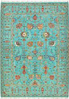 Sultani Afghan Teppich handgefertigt 240x174Cm
