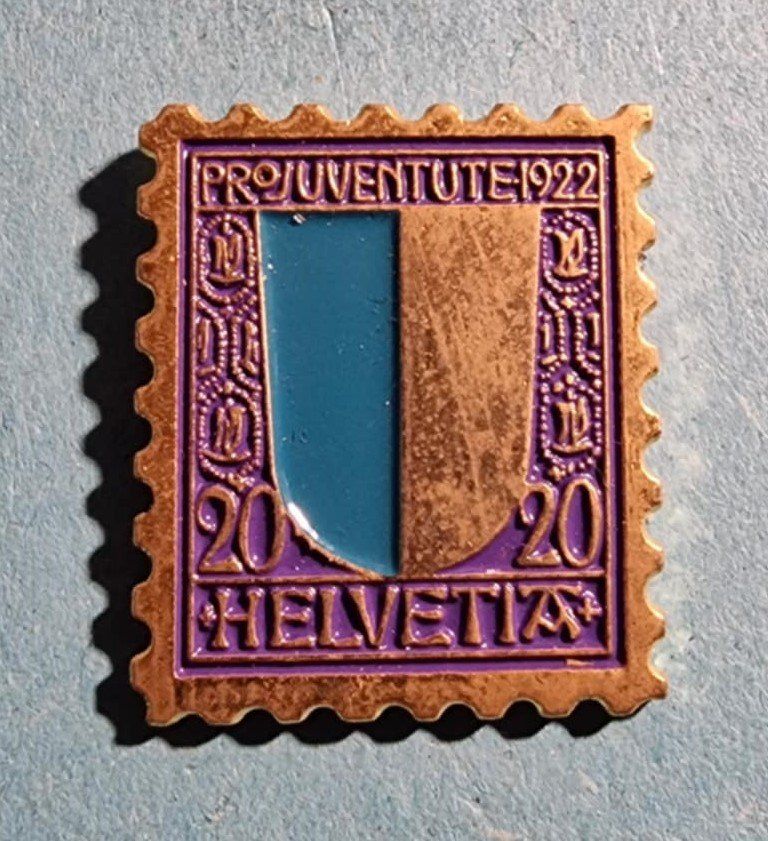 Plaketten & Abzeichen: Pin Pro Juventute 1926 Luzern – Gebraucht aus Härkingen von specialshapes