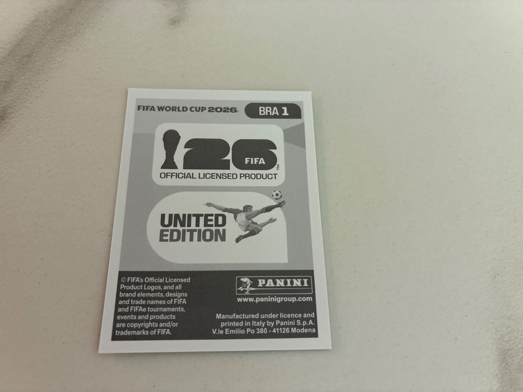 Panini Carte collezionabili: Panini WM 2026 Mexiko Sticker - BRA1 – Nuovo (secondo la descrizione) da Basel venduto da yac_h5js 1