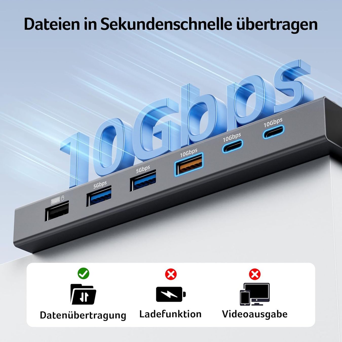 Docking station: Dockingstation 13in1 3x HDMI 4K – Nuovo e nell'imballaggio originale da Suhr venduto da SchnapperCH 5