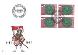 FDC  Viererblock 1981