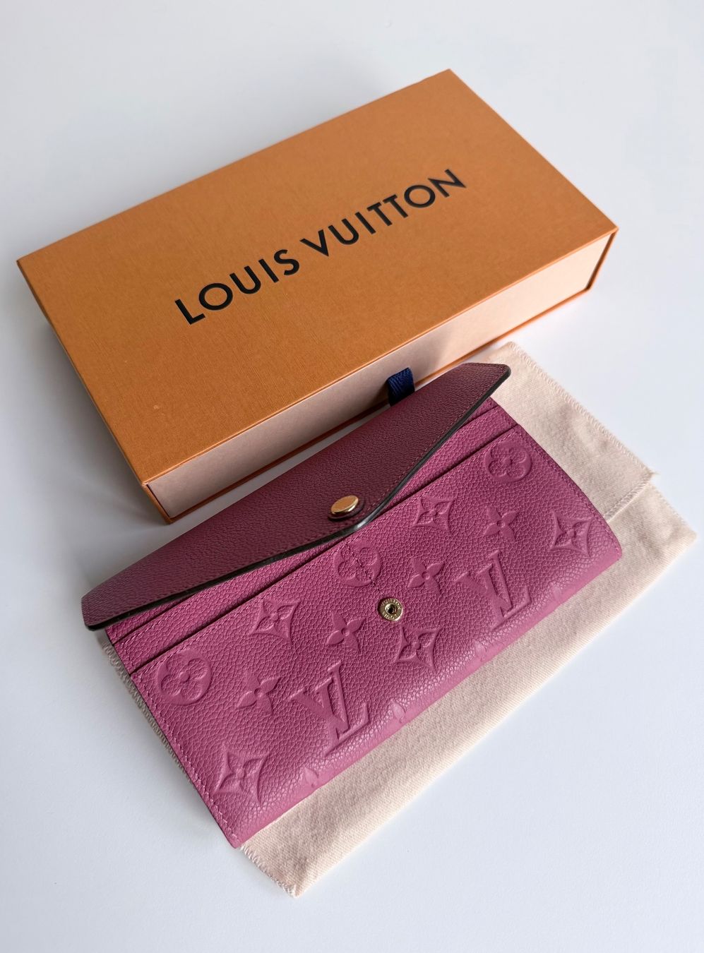 Louis Vuitton Portamonete: Louis Vuitton Sarah Wallet – Usato da Reinach AG venduto da RobbisB 3