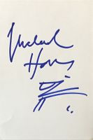 Michael Horse Autogramm signiert Karte 10x15cm Twin Peaks