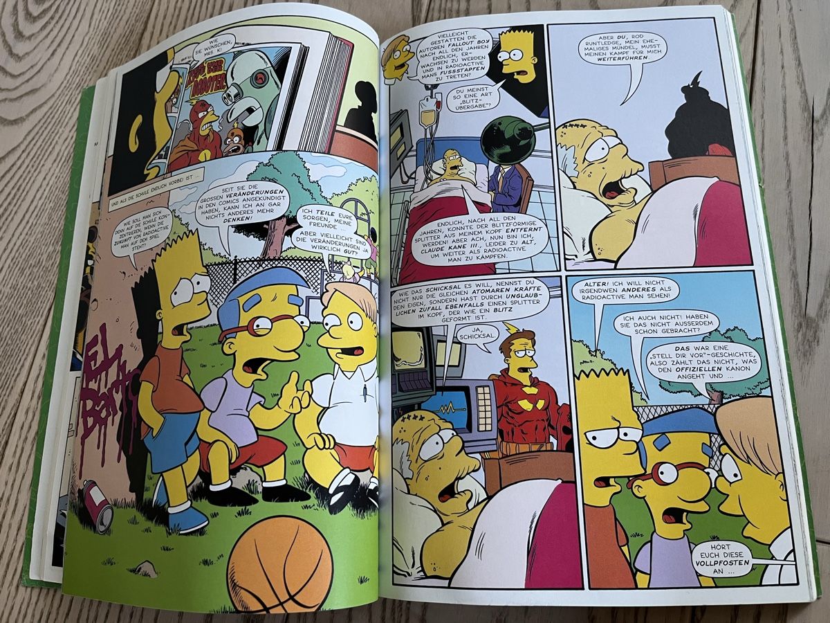 Comics: Simpsons Comics - Kolossales Kompendium Ausgabe 3 – Gebraucht aus Romanshorn von Apfelschuss 3