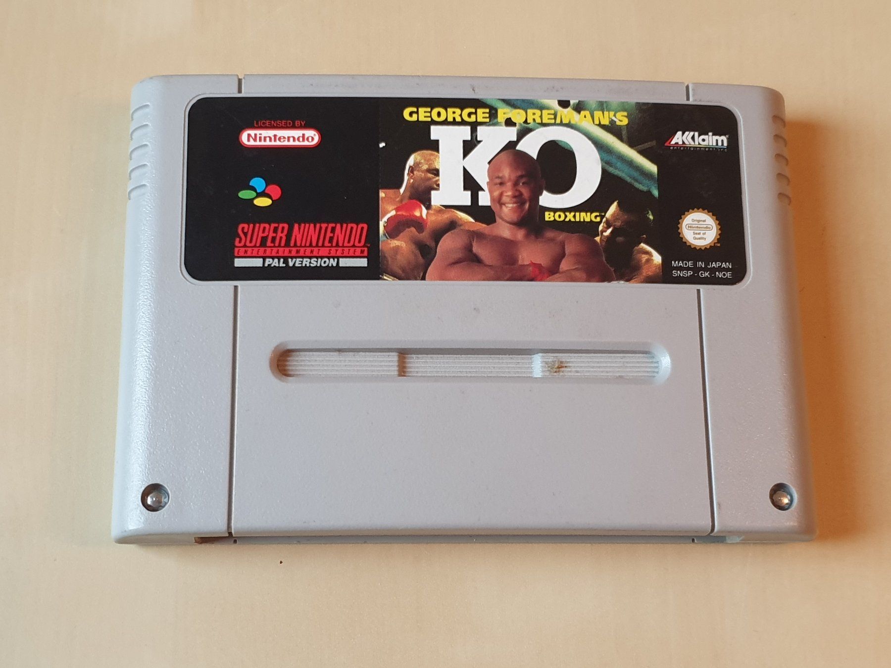 Nintendo Giochi: George Foremans KO Boxing – Usato da Stansstad venduto da collectorsshop