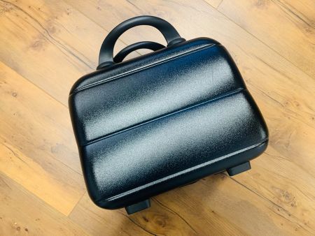 Handgepäck Tasche Beautycase M Polycarbonat 32cm SCHWARZ NEU