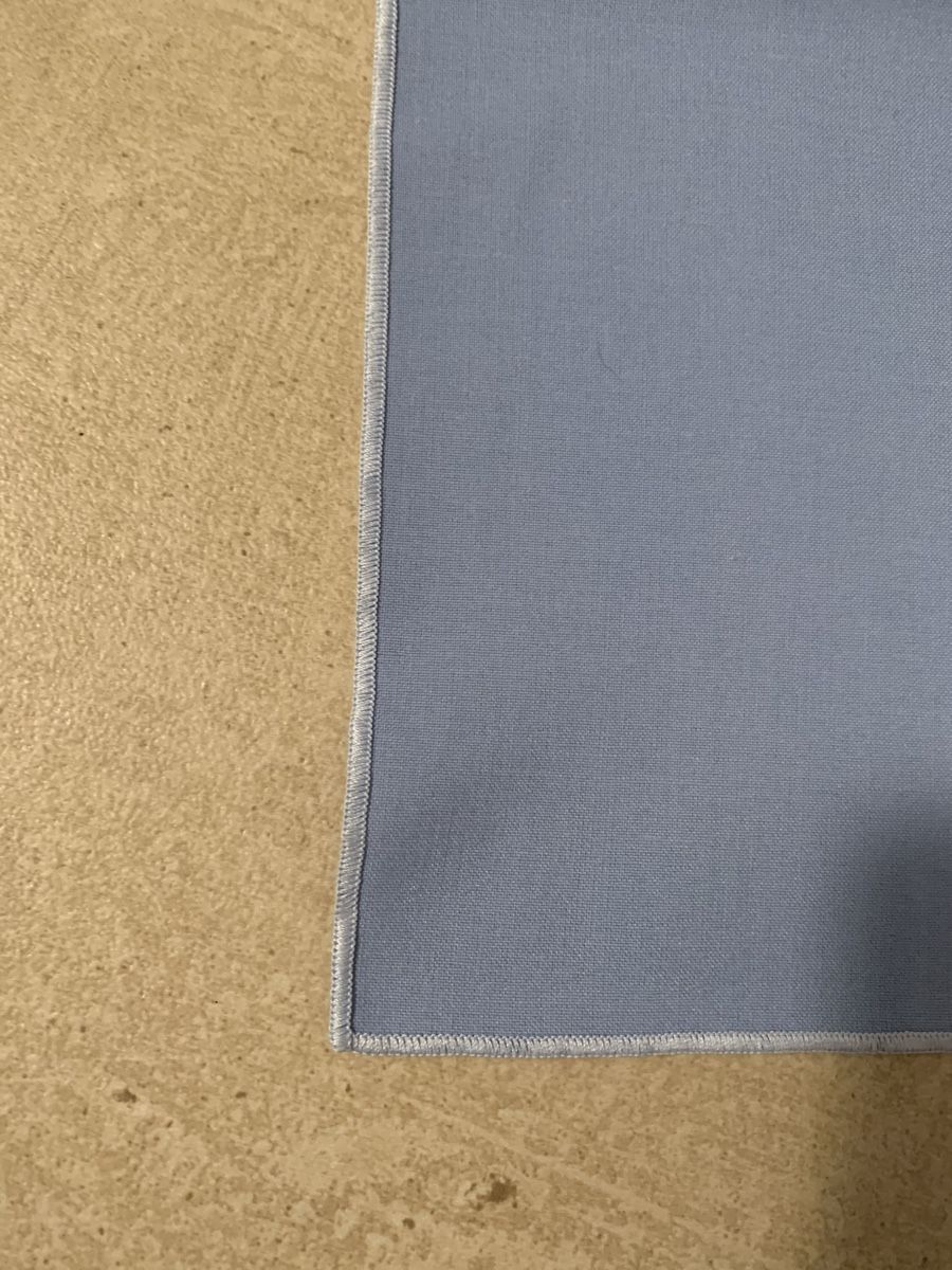 Stoffe: Tischtuch Stoff, extralang, blau & Servietten Stoff – Gebraucht aus Rothenburg von Chance777 3
