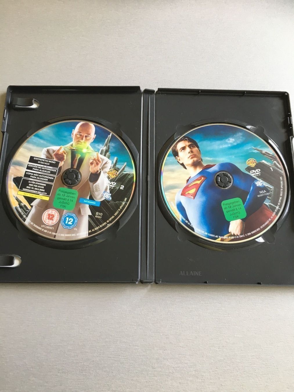 Tutti i DVDs: SUPERMAN RETURNS – Usato da Wald ZH venduto da Liedermacher 2