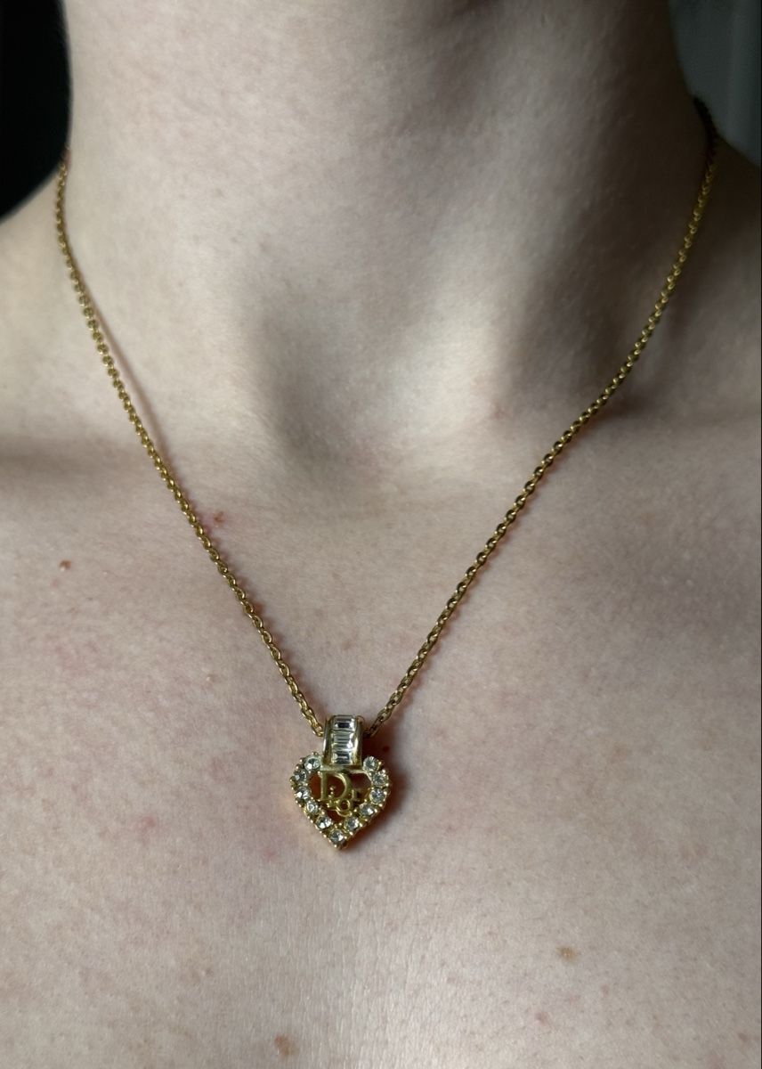 Dior Ketten: Collier vintage Dior en forme de cœur – Gebraucht aus Vétroz von car_n6js