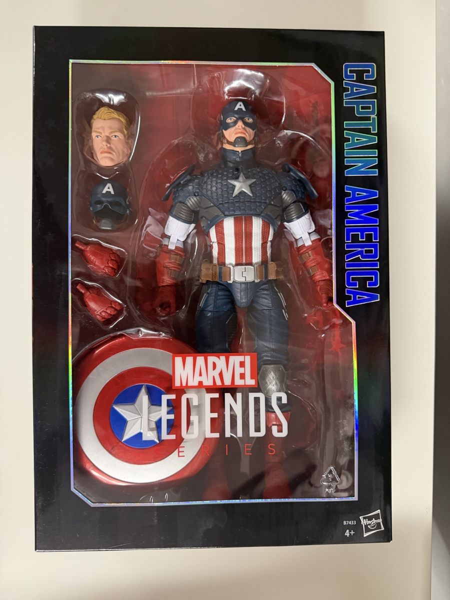 Hasbro Statuette: Captain America Marvel Legends neu in OVP – Nuovo e nell'imballaggio originale da Stein AG venduto da patrick_1967