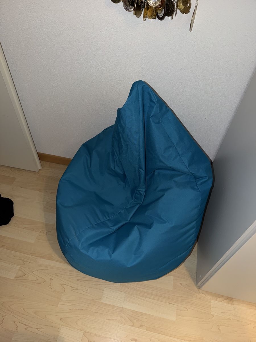 Kissen: Sitzsack Blau – Gebraucht aus Wil von sha_rwl2 1