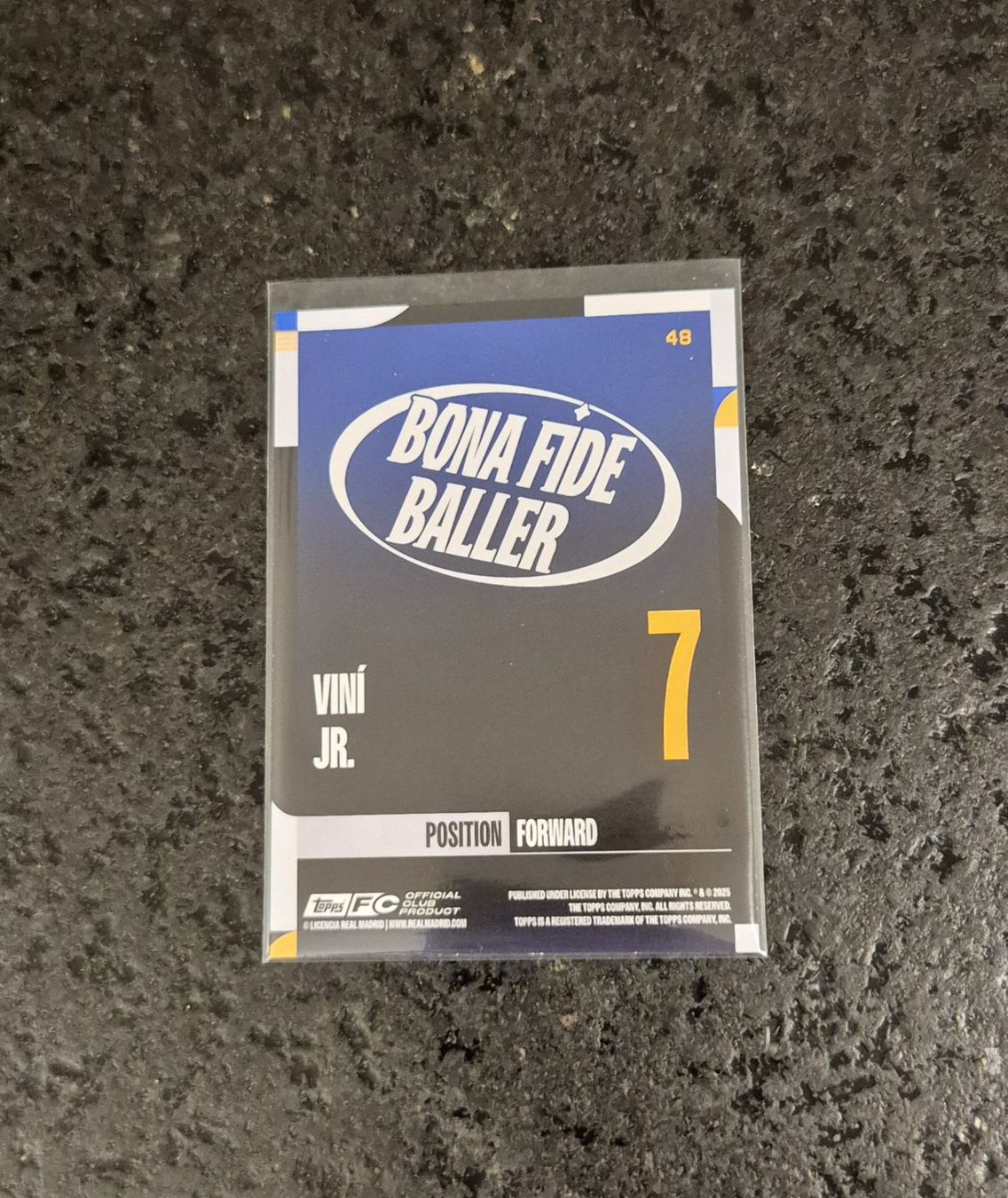 Topps Carte collezionabili: Vini Jr. - Real Madrid - Topps – Nuovo (secondo la descrizione) da Burg AG venduto da Danoe 1