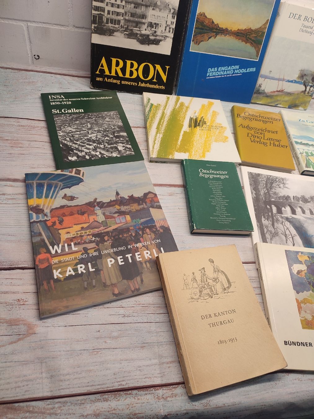 Ostschweiz Thurgau Bücher Sammlung Arbon, Stein am Rhein (5) (Gebraucht ...