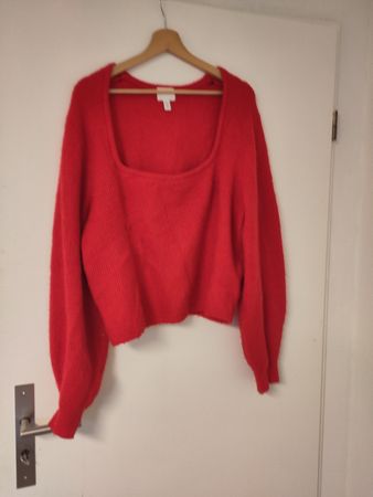 H&M Pullover rot Grösse XL mit kleinen Gebrauchsspuren