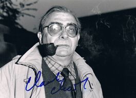 Claude Chabrol 1930-2010 Autogramm signiert Foto 13x18cm