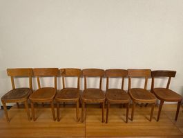 7 x Beizenstühle Klassisch