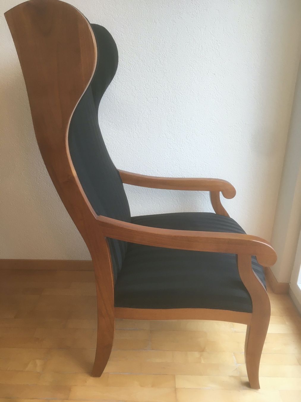 Poltrone: Biedermeier Ohrenbackensessel Kirsche neu, ungebraucht – Nuovo (secondo la descrizione) da Thun venduto da HIERoderDA 3