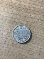 1 Schweizer Franken Silber Münze Jahrgang 1966