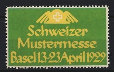 Altre raccolte & rarità: Reklamemarke Basel, Schweizer Mustermess – Usato da Berlin venduto da bartko-reher 1